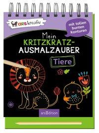 Mein Kritzkratz-Ausmalzauber Tiere