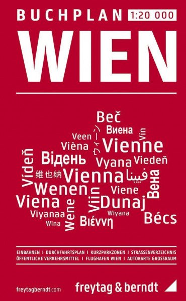 Wien 1 : 20 000 Buchplan