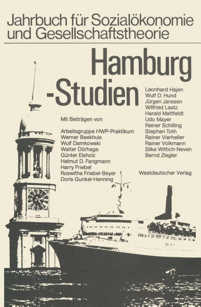 Hamburg-Studien (Jahrbuch für Sozialökonomie und Gesellschaftstheorie)