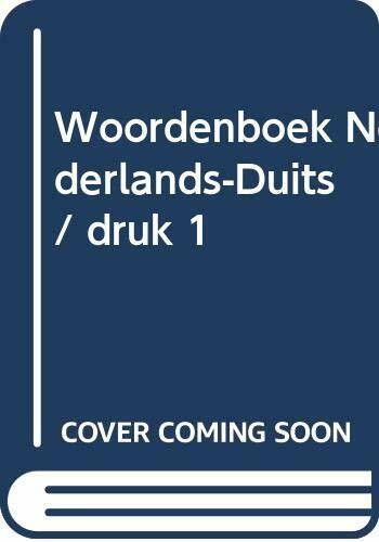 Woordenboek Nederlands-Duits / druk 1