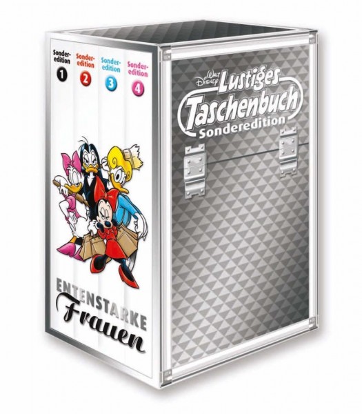 Lustiges Taschenbuch Entenstarke Frauen (4 Bände im Schuber)