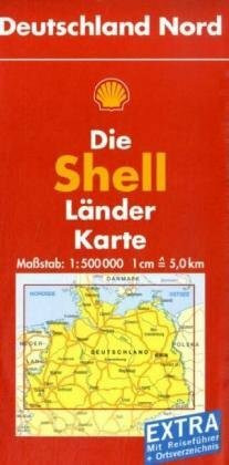 Shell Länderkarte Deutschland Nord: 1:500000