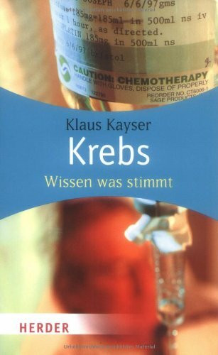 Herder Freiburg Krebs, Wissen Was Stimmt
