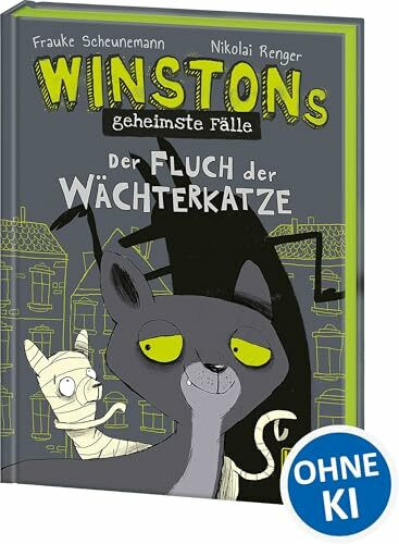 Winstons geheimste Fälle (Band 1) - Der Fluch der Wächterkatze: Kinderbuch ab 10 Jahre - Präsentiert von Loewe Wow! - Wenn Lesen WOW! macht