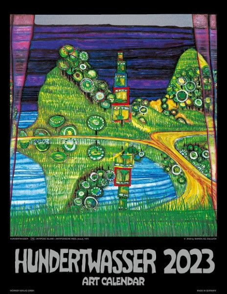 Hundertwasser Art Calendar 2023