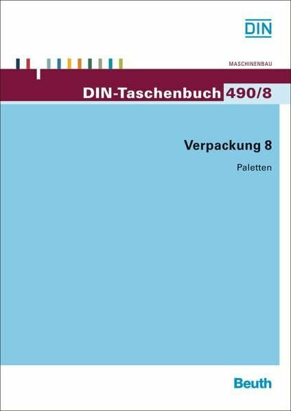 Verpackung 8: Paletten (DIN-Taschenbuch)