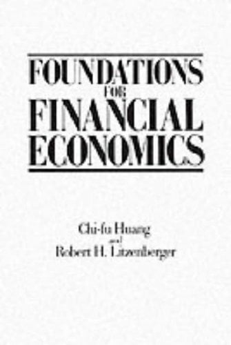 Foundations for Financial Economics Foundations for Financial Economics