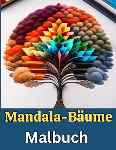 Malbuch: Mandala-Bäume - 44 Motive zur kreativen Entspannung: - Großes Format: 8,5 x 11 Zoll = 21,5cm x 27,9 cm - einseitig bedruckte Seiten, um durchdrücken... Malbuch: Mandala-Bäume - 44 Motive zur kreativen Entspannung: - Großes Format: 8,5 x 11 Zoll = 21,5cm x 27,9 cm - einseitig bedruckte Seiten, um durchdrücken der Farben zu verhindern