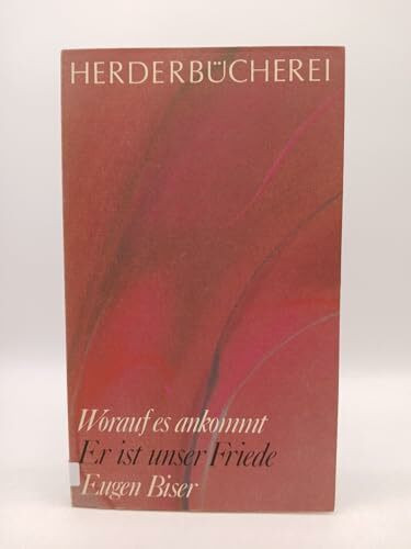 Er ist unser Friede.