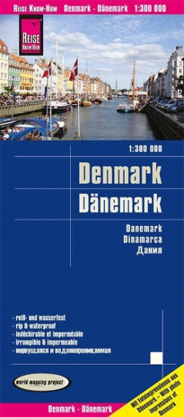 Reise Know-How Landkarte Dänemark / Denmark 1:300.000