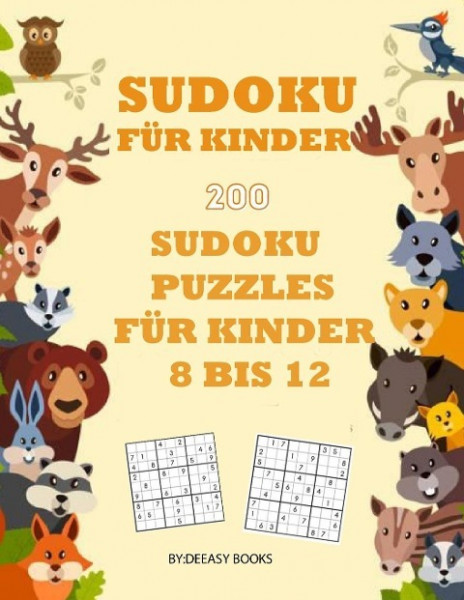 Sudokubuch für Kinder