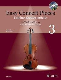 Easy Concert Pieces. Violine und Klavier Band 3. Ausgabe mit CD