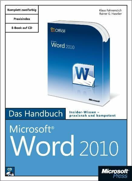 Microsoft Word 2010 - Das Handbuch