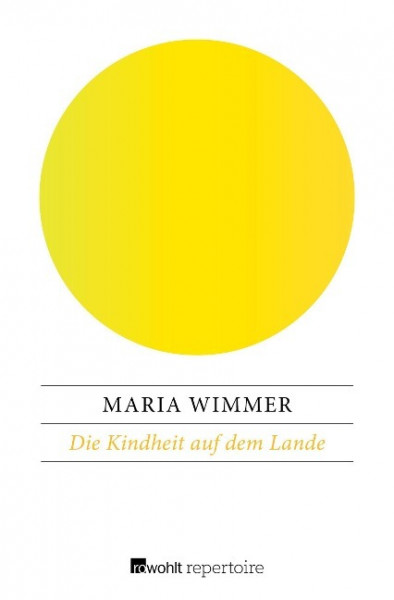Die Kindheit auf dem Lande