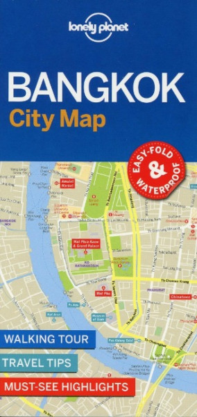 Lonely Planet Bangkok City Map 1