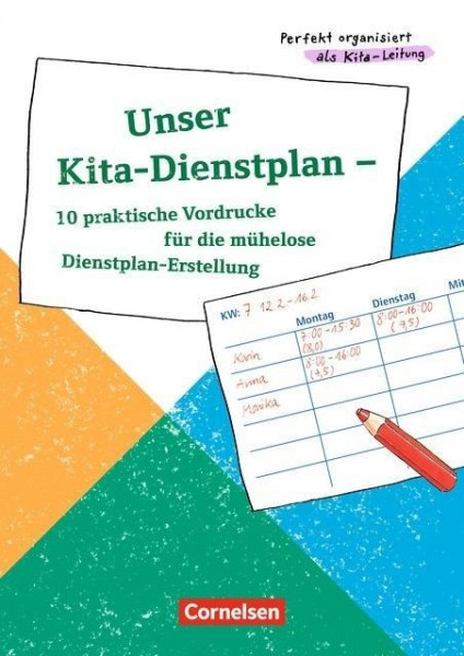 Unser Kita-Dienstplan. Bögen
