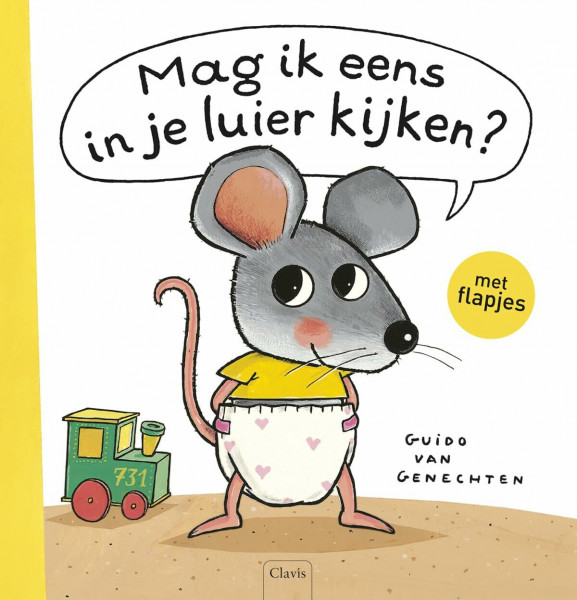 Mag ik eens in je luier kijken?: met flapjes (Muisje)