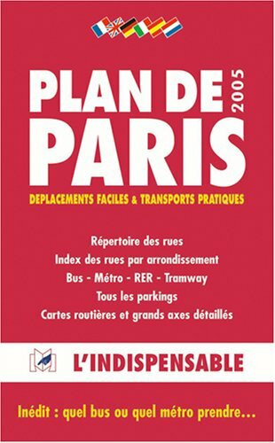 Plan de paris, deplacements et transports
