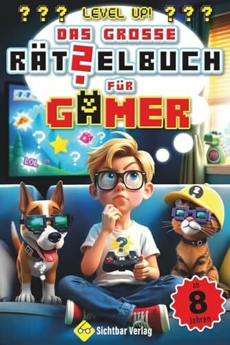 Level Up – das große Rätselbuch für Gamer ab 8 Jahren