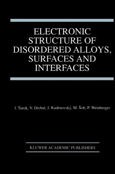 Electronic Structure of Disordered Alloys, Surfaces and Interfaces
