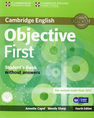 Objective First Student's Book without Answers with CD-ROM 4th Edition