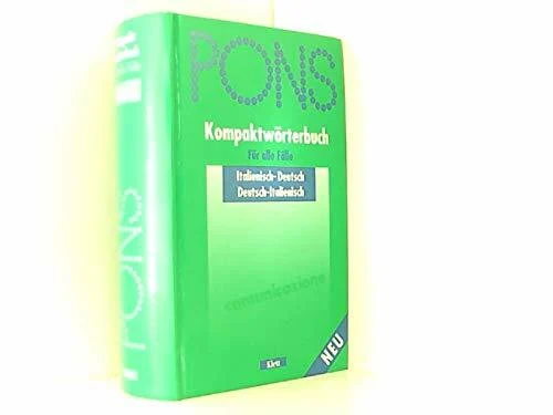 PONS Kompaktwörterbuch für alle Fälle: PONS Kompaktwörterbuch, Italienisch für alle Fälle