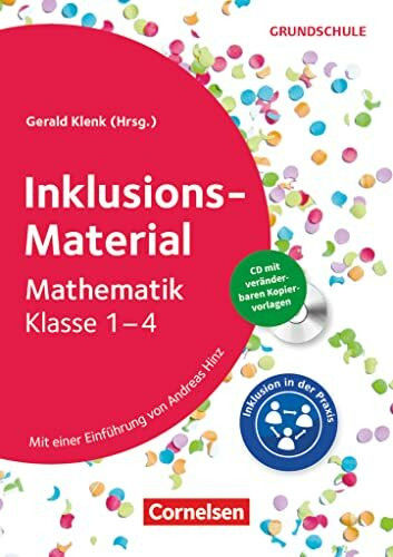 Inklusions-Material Grundschule - Klasse 1-4: Mathematik - Buch mit CD-ROM