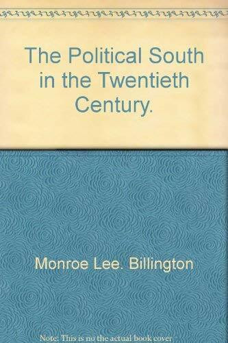 The political South in the twentieth century
