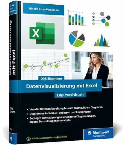 Datenvisualisierung mit Excel: Das Praxisbuch für ansprechende Diagramme und Grafiken