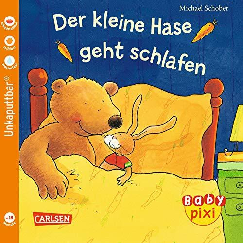 Baby Pixi (unkaputtbar) 34: Der kleine Hase geht schlafen: Mein erstes Bilderbuch zum Mitmachen. Ein Baby-Buch ab 12 Monaten (34)