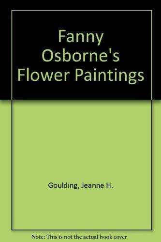 Fanny Osborne's Flower Paintings