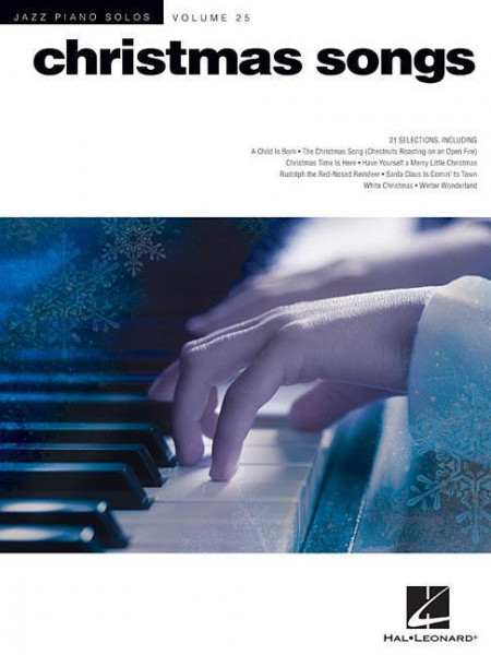 Christmas Songs: Jazz Piano Solos Series Volume 25