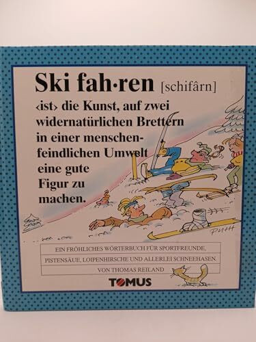 Skifahren (Tomus - Die fröhlichen Wörterbücher)
