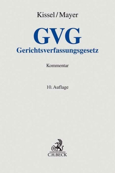 Gerichtsverfassungsgesetz (Grauer Kommentar)