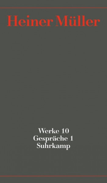 Werke 10. Gespräche 1. 1965-1987