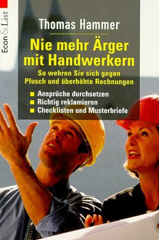 Nie mehr Ärger mit Handwerkern