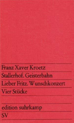 Vier Stücke (edition suhrkamp)