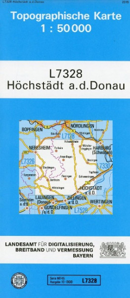 Höchstädt an der Donau 1 : 50 000 (L7328)
