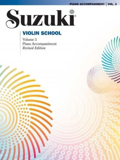 Suzuki Violin School, Vol 3: Piano Acc.