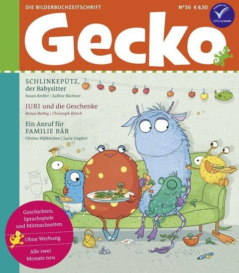 Gecko: Die Bilderbuchzeitschrift Band 56