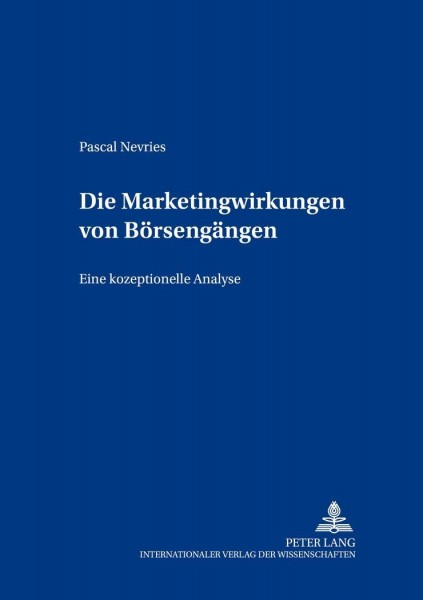 Die Marketingwirkungen von Börsengängen