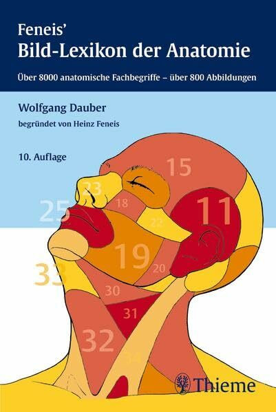 Bild-Lexikon der Anatomie: Über 8000 anatomische Fachbegriffe