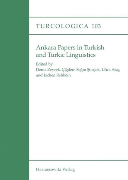 Ankara Papers in Turkish and Turkic Linguistics