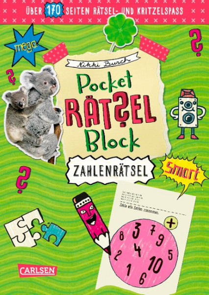 Pocket-Rätsel-Block: Zahlen-Rätsel