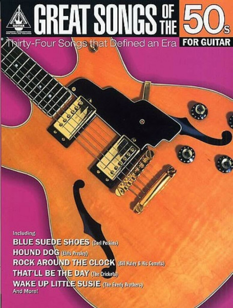 Great Songs Of The 50s For Guitar: Guitar Recorded Versions