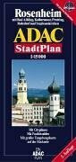 ADAC Stadtpläne, Rosenheim: Mit Citypl., Rad- u. Wanderwegen, Postleitzahlen sowie großer Umgebungskte.