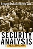 Security Analysis: The Classic 1940 Edition