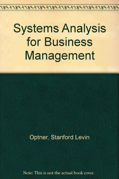 Systems Analysis for Business Management