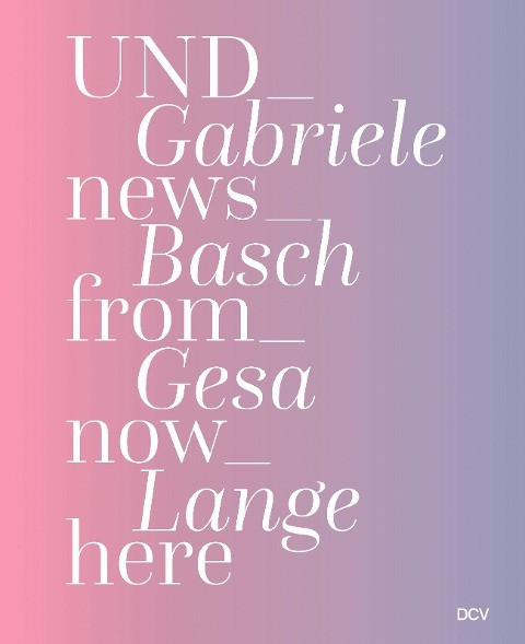 Gabriele Basch, Gesa Lange