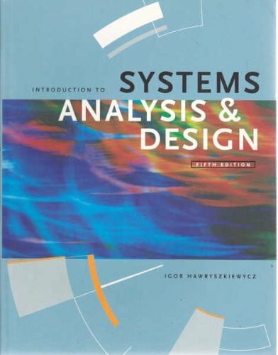 Introduction to Systems Analysis and Design